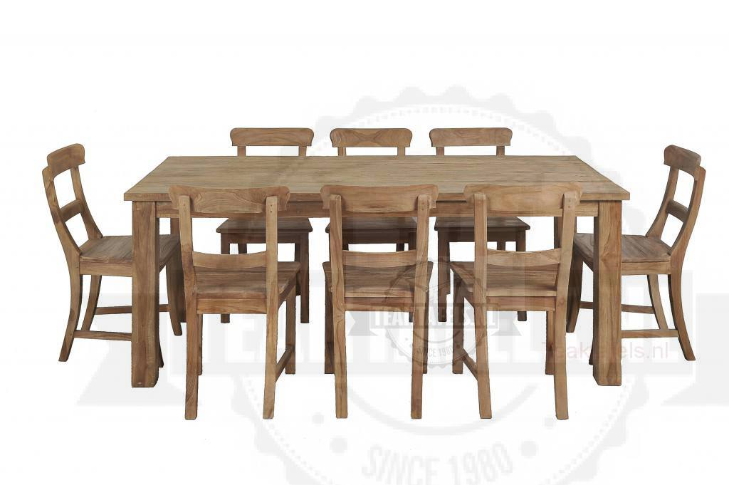 teak-tafel-geborsteld-200-stoelen