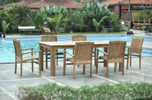 Teak tuintafels